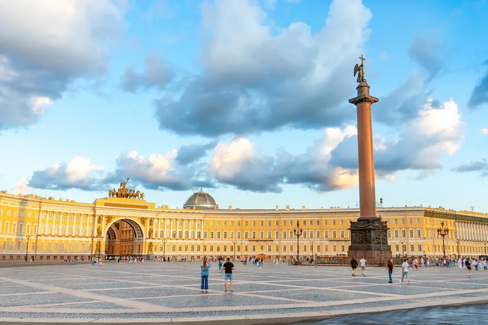 Дворцовая площадь в Питере