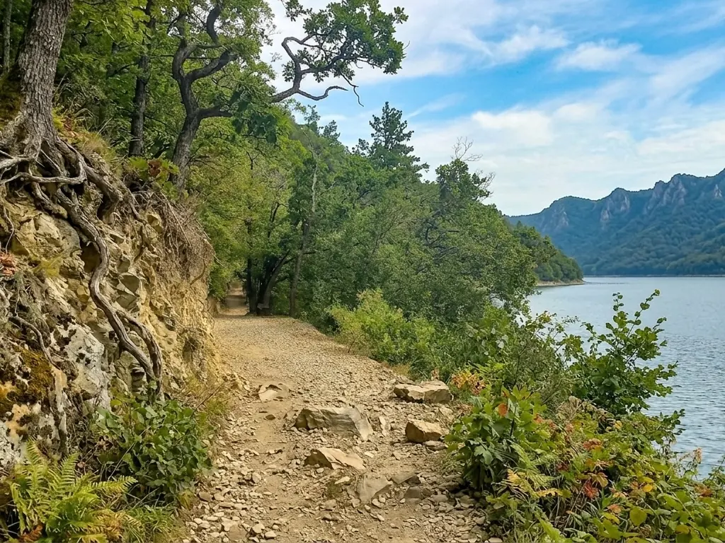 Эко-тропа вдоль озера Абрау