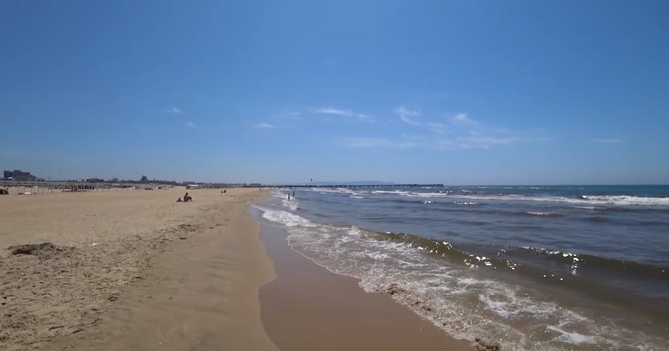 Пляж в Витязево