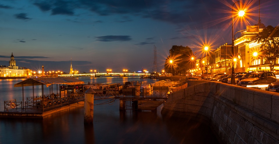 вечерний Петербург