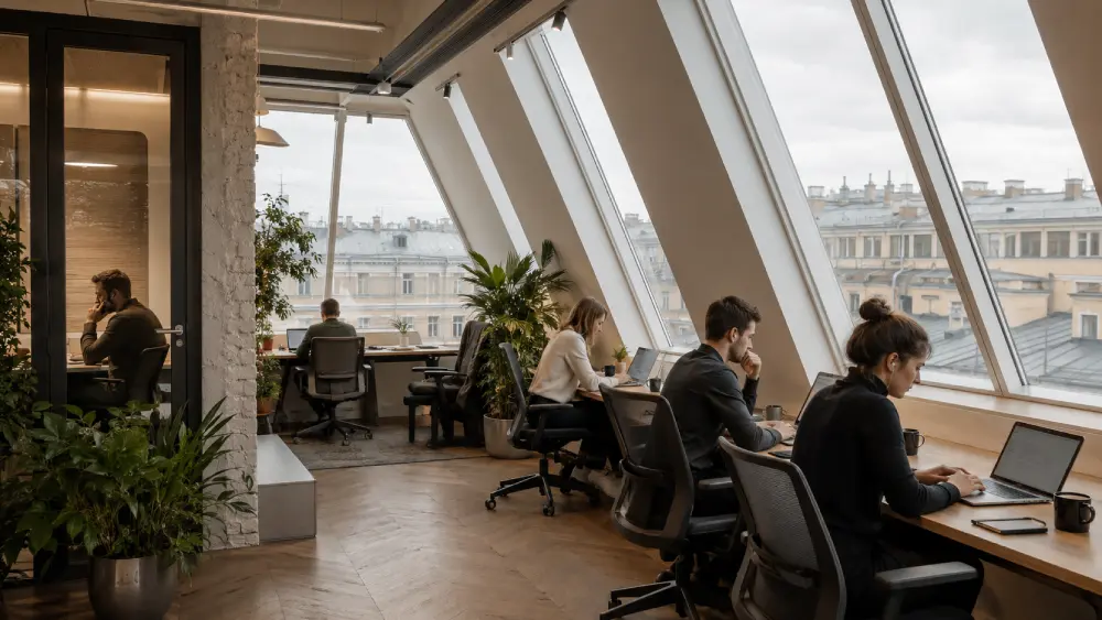 Где поработать с ноутбуком в СПБ