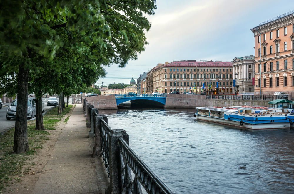 Пешеходный маршрут двухдневного знакомства с Санкт-Петербургом