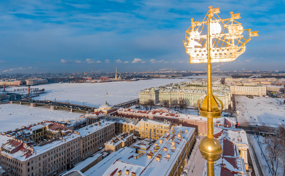 погода зимой в Санкт-Петербурге