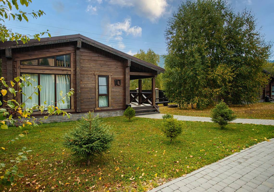 Общий вид дома фото