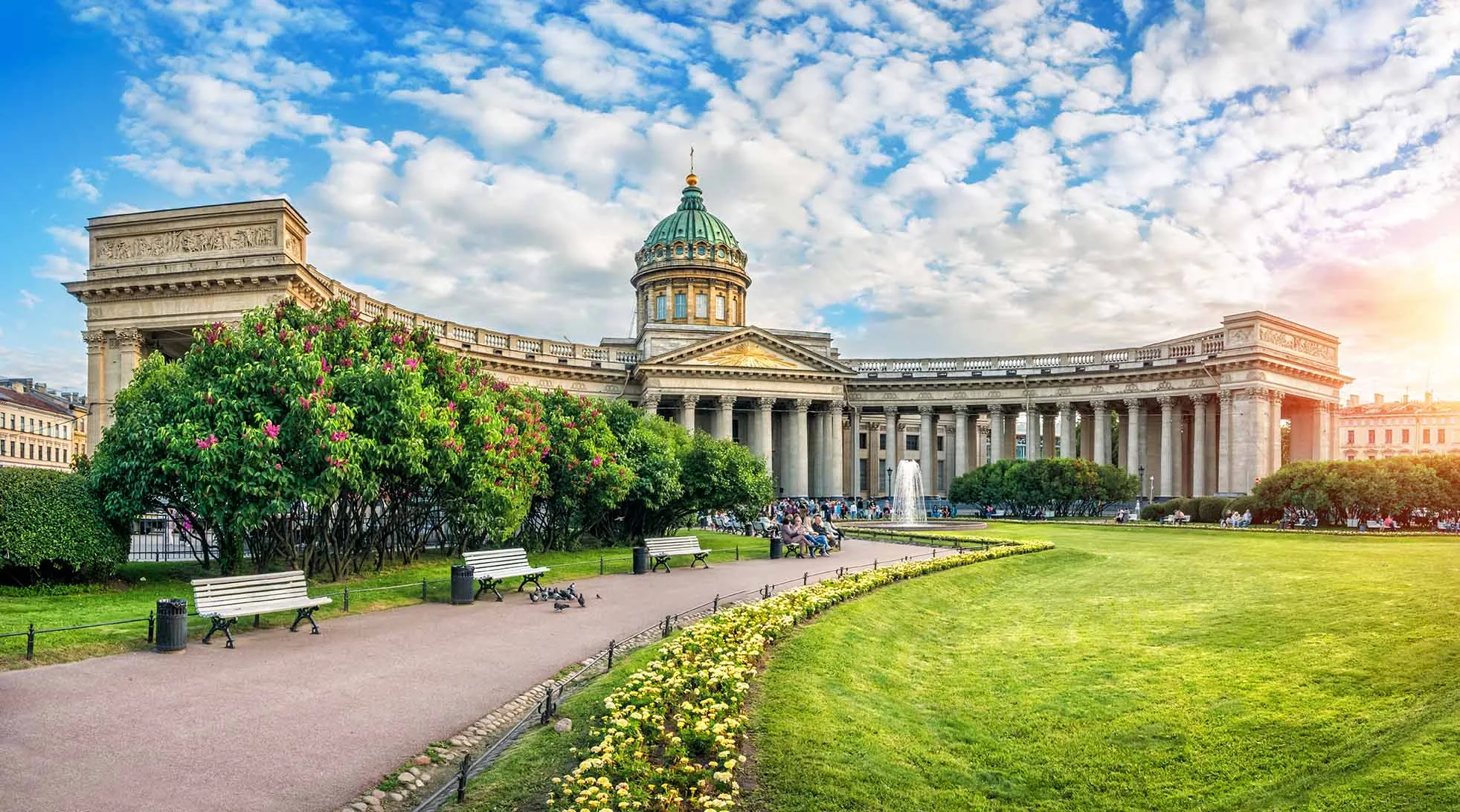 Фонтаны Санкт-Петербурга: открытие, описание, фото